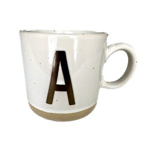 3/$15 EUC Monogram A large mug - in excellent condition